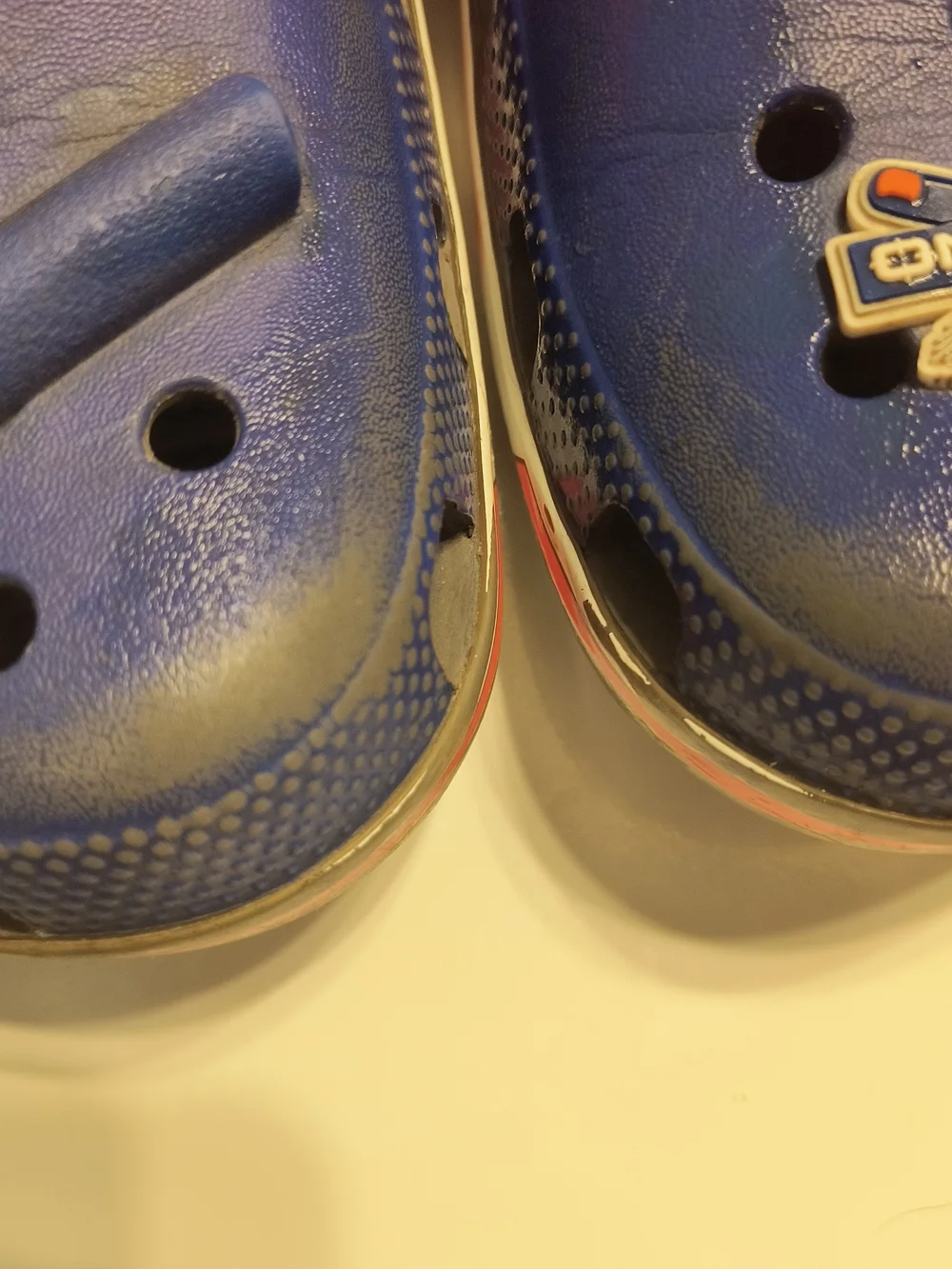 Crocs Kids' Blue & Orange Nerf Clogs